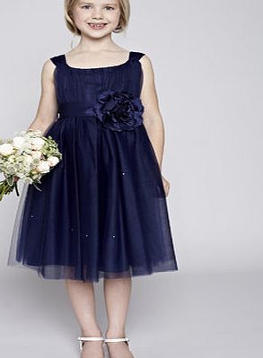 Bhs Lola Navy Flower Girl Dress, navy 6505050249