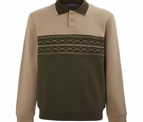 Bhs Long Sleeve Sweatshirt, GREEN BR54M04FGRN