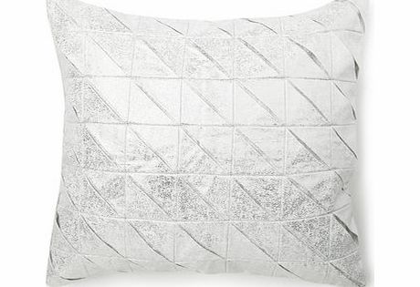 Bhs Luxe Origami Cushion, silver 1862250430