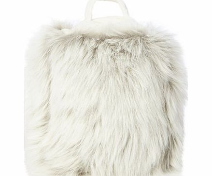 Bhs Luxury Arctic Faux Fur Door Stop, grey 1855920870