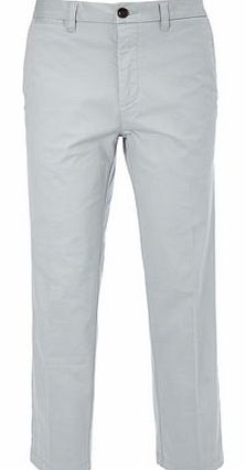 Luxury Grey Stretch Chinos, Grey BR58S02EGRY