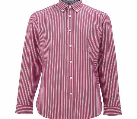 Bhs Luxury Long Sleeve StripeShirt, Pink BR51L03FRED