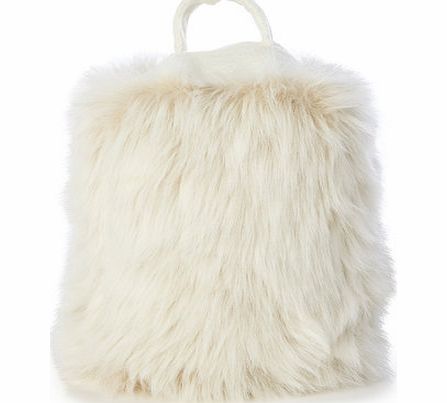 Bhs Luxury Polar Faux Fur Door Stop, cream 1856230005