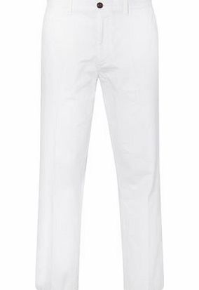 Bhs Luxury White Stretch Chinos, White BR58S01EWHT