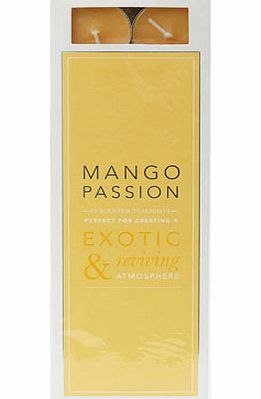 Bhs Mango passion pack 24 tea lights, orange