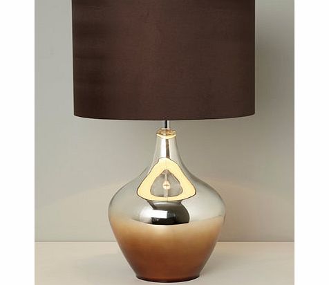 Bhs Melia Round Table Lamp, chocolate 9707340117