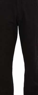 Bhs Mens Black Great Value Side Elastic Chinos,