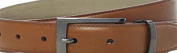 Bhs Mens Burton Tan Leather Belt, Brown BR24F31GBRN