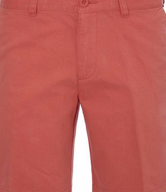 Bhs Mens Coral Chino Shorts, Red BR58H02GRED
