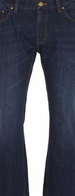 Bhs Mens EST.1928 Tint Bootcut Denim Jeans, Blue