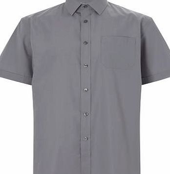 Bhs Mens Great Value Grey Shirt, Grey BR66S01GGRY