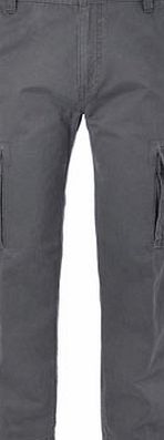 Bhs Mens Grey Cargo Trousers, Grey BR58C01DGRY