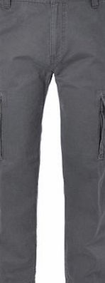 Bhs Mens Grey Cargo Trousers, Grey BR58C03FGRY