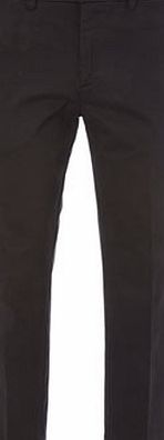 Bhs Mens Luxury Black Stretch Chinos, Black