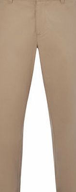 Bhs Mens Natural Flat Front Chinos, Cream BR58A04ANAT