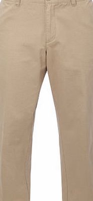 Bhs Mens Natural Relaxed Fit Chinos, Natural