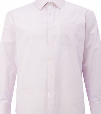 Bhs Mens Pink Regular Fit Shirt, Pink BR66L01GPNK
