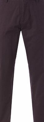 Bhs Mens Plum Slim Fit Chinos, Red BR58T02FRED