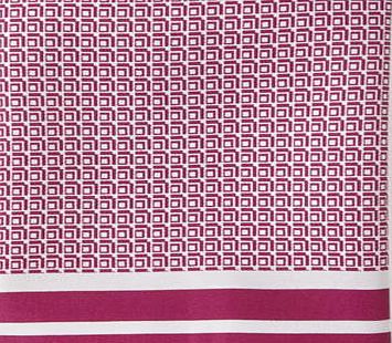 Bhs Mens Purple Geometric Print Pocket Square,