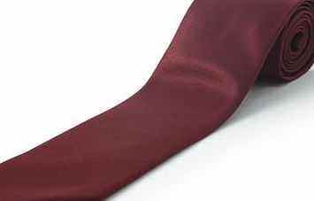 Bhs Mens Red Herringbone Tie, Red BR66P04GRED