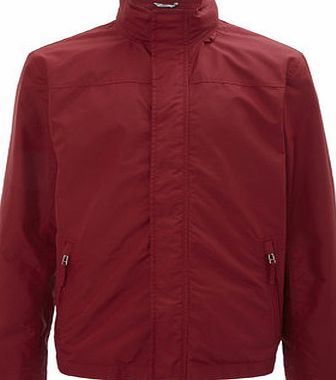 Bhs Mens Red Lightweight Ripstop Jacket, Red