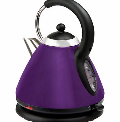Metallic purple Essentials pyramid kettle,