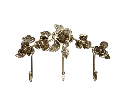 bhs Metallic set of 3 hooks