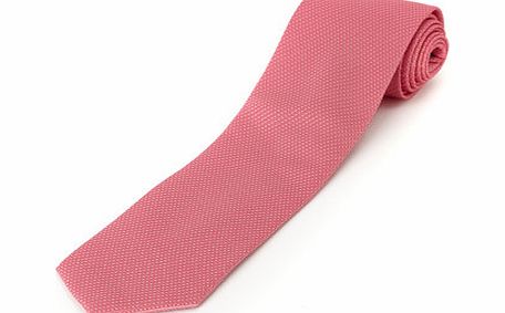 Bhs Mid Pink Textured Tie, Pink BR66D01GPNK