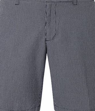 Bhs Mini Checked Chino Shorts, Blue BR57H02ENVY