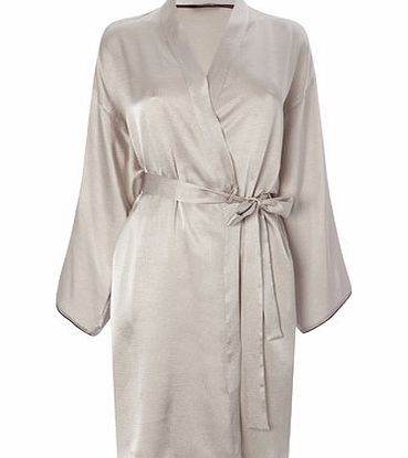 Mink Animal Short Kimono Wrap, mink 730754052