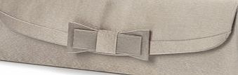 Bhs Mink Bow Clutch Bag, mink 3126974052