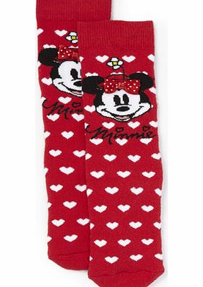 Bhs Minnie Mouse Girls Slipper Socks, red 1497893874
