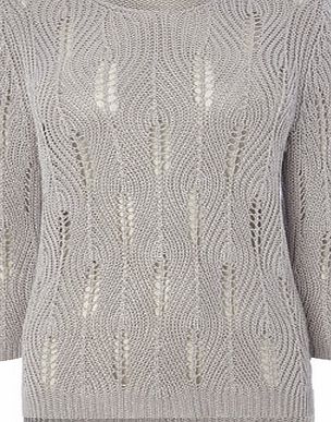 Bhs Mint Leaf Pointelle Jumper, mint 588338942