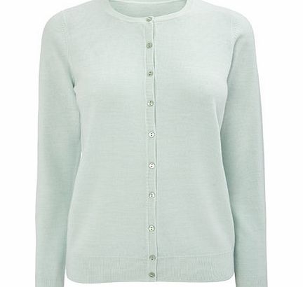 Bhs Mint Supersoft Crew Cardigan, mint 586041678