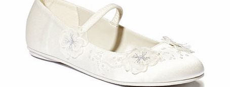 Bhs Mirabel Daisy Embellished Shoes, ivory 1198950904