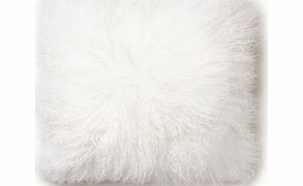Bhs Mongolian Fur Cushion, white 1841860306