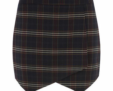 Bhs Multi Check Mini Skirt, multi 19126199530