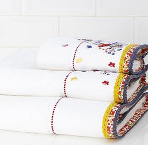 Bhs Multi Columbia Road Applique Towels, multi