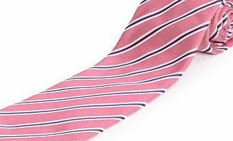 Bhs Multi Pink Stripe Tie, Pink BR66D03DPNK