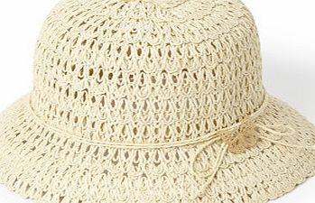 Bhs Natural Butterfly Summer Hat, natural 6610610438