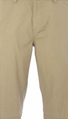 Bhs Natural Cargo 3/4 Length Shorts, Cream BR57M01GNAT