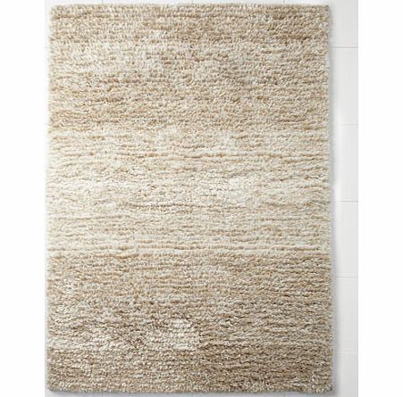 Natural soft ombre non slip bath mat, natural