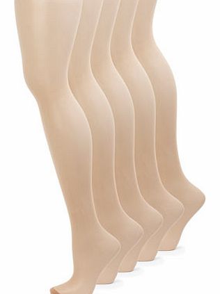 Bhs Natural Tan 5 Pairs of Outstanding Value 10