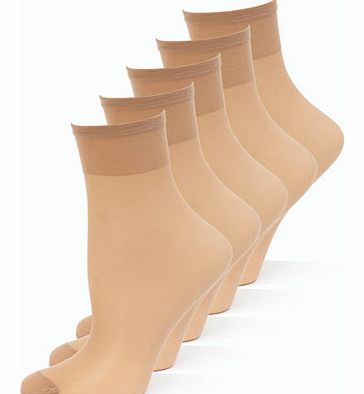 Bhs Natural Tan 5 Pairs of Outstanding Value 15