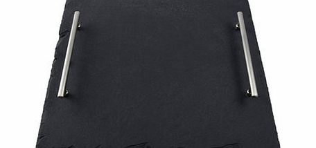 Bhs Naturals square slate platter, black 9575338513