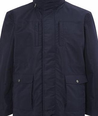 Bhs Navy 4 Pocket Lightweight Jacket, Blue BR56D05GNVY