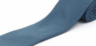 Bhs Navy and Teal Geometric Tie, Green BR66D01GGRN