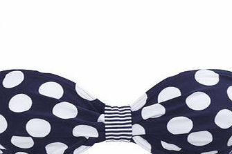 Bhs Navy And White Great Value Large Print Spot