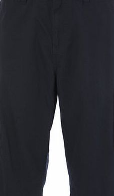 Bhs Navy Cargo Cropped Trousers, Blue BR57M01GNVY