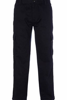 Bhs Navy Cargo Trousers, NAVY BR58C01DNVY